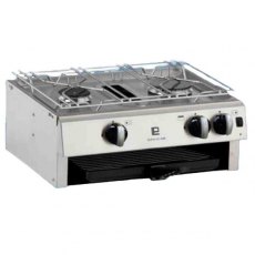 Tasman 4500 LPG 2 Burner Hob and Grill