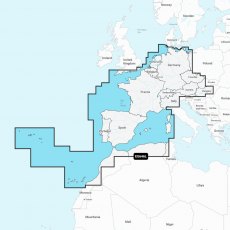 Garmin Navionics+ & Vision+ Europe, Central & West EU646L