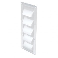 ABS 305mmx83mm White Slotted Vent