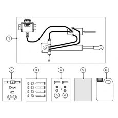 Raymarine Type 2 24 Volt Hydraulic Linear Drive, Up to 22,000kg Displacement