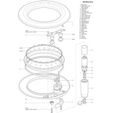 Raymarine Cockpit Autopilot Wheel Drive Including Fitting Kit, Up to 7,500kg Displacement