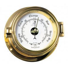 Solid Brass Case 4.5" barometer