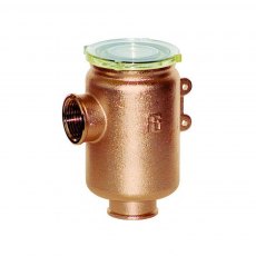 Guidi Nickel Plated Bronze Water Strainer "Tirreno" Series 1/2"