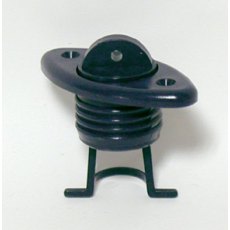 Drain Socket With Captive Plug Oval 60x30mm