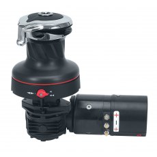 Harken 46RWA24H-Radial Rewind Electric Aluminum Winch  w/Dual Function Control Box Included -24 Volt