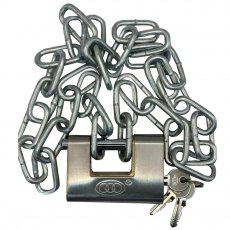 90mm Shutter Padlock with 120cm Chain