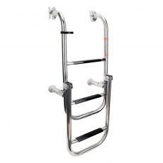 Foldable Ladder, 1+2 steps, Inox 316, L810xW280mm