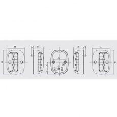 FOS LED 20 Navigation Lights
