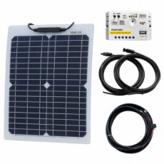 Photonic Universe 20W 12V Reinforced Semi-flexible solar charging kit