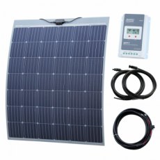 Photonic Universe 210W semi-flexible solar charging kit with Austrian textured fibreglass solar pane