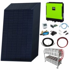Photonic Universe Premium 5.3kW grid-tie self-consumption solar power kit with LG solar panels, 5.5k