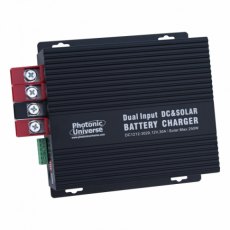 Photonic Universe 30A 12V DC to 12V DC Advanced Automatic Multi-Stage Battery-to-Battery Charger wit