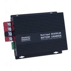 Photonic Universe 60A 12V DC to 12V DC Advanced Automatic Multi-Stage Battery-to-Battery Charger wit