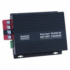 Photonic Universe 60A 12V DC to 12V DC Advanced Automatic Multi-Stage Battery-to-Battery Charger wit