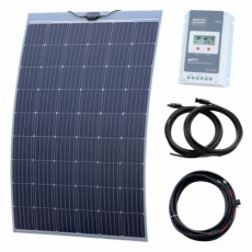 Photonic Universe 270W semi-flexible solar charging kit with Austrian textured fibreglass solar pane