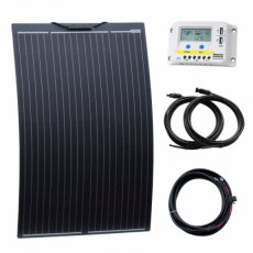 Photonic Universe 120W 12V semi-flexible solar charging kit