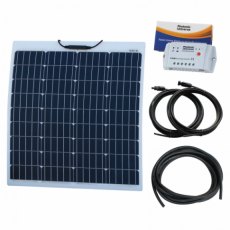 Photonic Universe 80W 12V Reinforced Semi-flexible solar charging kit