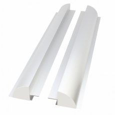 Photonic Universe Set of 2 x 67cm aluminium solar panel mounting brackets/spoilers for fitting solar