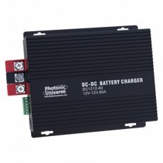 Photonic Universe 60A 12V DC to 12V DC Advanced Automatic Multi-Stage Battery-to-Battery Charger for