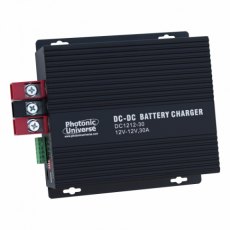 Photonic Universe 30A 12V DC to 12V DC Advanced Automatic Multi-Stage Battery-to-Battery Charger for