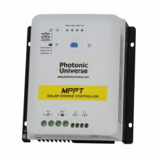 Photonic Universe High Efficiency 30A MPPT Solar Charge Controller with Dual Fixed Load Outputs for 