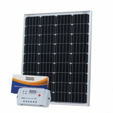 Photonic Universe 100W 12V solar charging kit with 10A controller and 5m cable