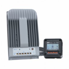 Photonic Universe High efficiency 40A MPPT solar charge controller with LCD display and 5m cable for