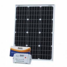 Photonic Universe 60W 12V solar charging kit with 10A controller and 5m cable