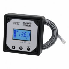 Photonic Universe Remote LCD meter for mains chargers, DC-DC chargers, or solar charge controllers w
