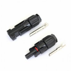 Photonic Universe Pair of MC4 cable connectors / plugs for solar panels, extension leads or photovol
