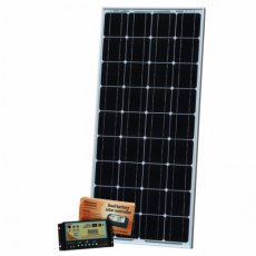 Photonic Universe 100W dual battery solar kit for camper / boat (with 10A dual battery controller an