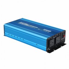 Photonic Universe 3000W 12V pure sine wave power inverter 230V AC output (UK sockets), with remote o