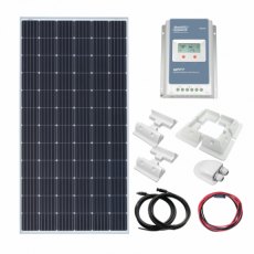 Photonic Universe 360W 12V/24V Complete solar charging kit with 30A MPPT controller