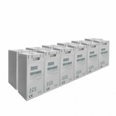 Photonic Universe 24V 300Ah AGM deep cycle battery bank (12 x 2V batteries) for large power systems 