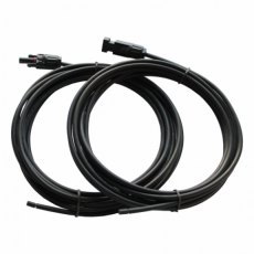 Photonic Universe Pair of 5m single core extension cable leads 2.5mm for solar panels and solar char