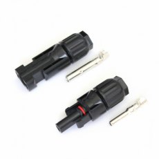 Photonic Universe Pair of MC4 compatible connectors for 10mm2 cable, suitable for solar panels, exte