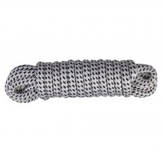 Polyester/Polypropylene Spliced Mooring Lines - White/Black