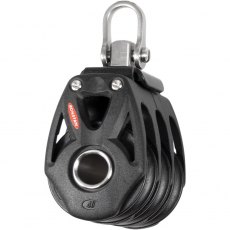Ronstan Series 40 Ball Bearing Orbit Block, Triple, Shackle Head Ronstan Series 40 Ball Bearing Orbit Block, Triple, Shackle Head