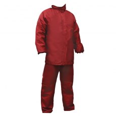 Fireman's Jacket & Trousers, Red, SOLAS/MED