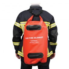 Fire Blanket for Electric Vehicles, 6x9m (54 m2), Fiberglass