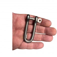 Titanium Long D Shackle - 8mm x 62mm