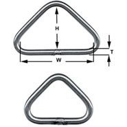 Stainless Steel Triangles