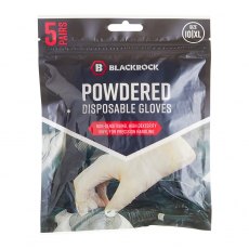 Blackrock Powdered Disposable Gloves Bag 10pcs - size 10/XL Blackrock Powdered Disposable Gloves Bag 10pcs - size 10/XL
