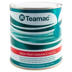 Teamac Marine Gloss Paint in Supermarine White (1 Litre)