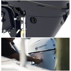 Tohatsu 9.9HP Short Shaft EFI Manual Start Tiller Control Outboard Engine With Fuel Tank & Line Tohatsu 9.9HP Short Shaft EFI Manual Start Tiller Control Outboard Engine With Fuel Tank & Line