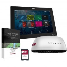 Raymarine Axiom+ 9 or 12 Multifunction Display With Quantum Radar & Western Europe Lighthouse Chart Raymarine Axiom+ 9 or 12 Multifunction Display With Quantum Radar & Western Europe Lighthouse Chart