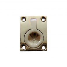 Rectangular Flush Brass Lifting Ring 1.5" Rectangular Flush Brass Lifting Ring 1.5"