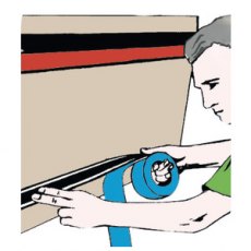 Osculati Waterline 3-stripe 15mm Osculati Waterline 3-stripe 15mm