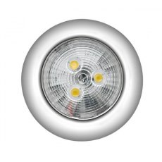AAA 12v LED Cabin Dome Light 30mm Stainless Steel 3X0.5W LED Dome Light AAA 12v LED Cabin Dome Light 30mm Stainless Steel 3X0.5W LED Dome Light