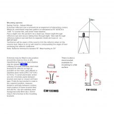 Echomax EM180 Midi Radar Reflector